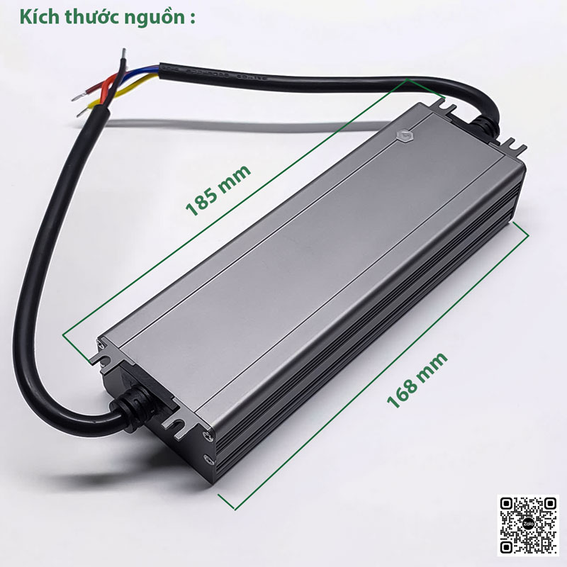 Nguồn ngoài trời 100W IP65 DC24V | Akimi